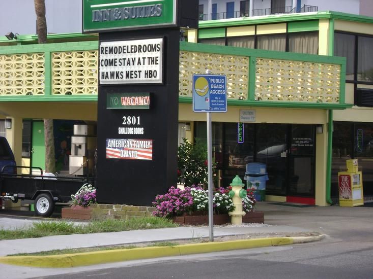 Sea Hawk Oceanfront Motel Myrtle Beach Exterior foto