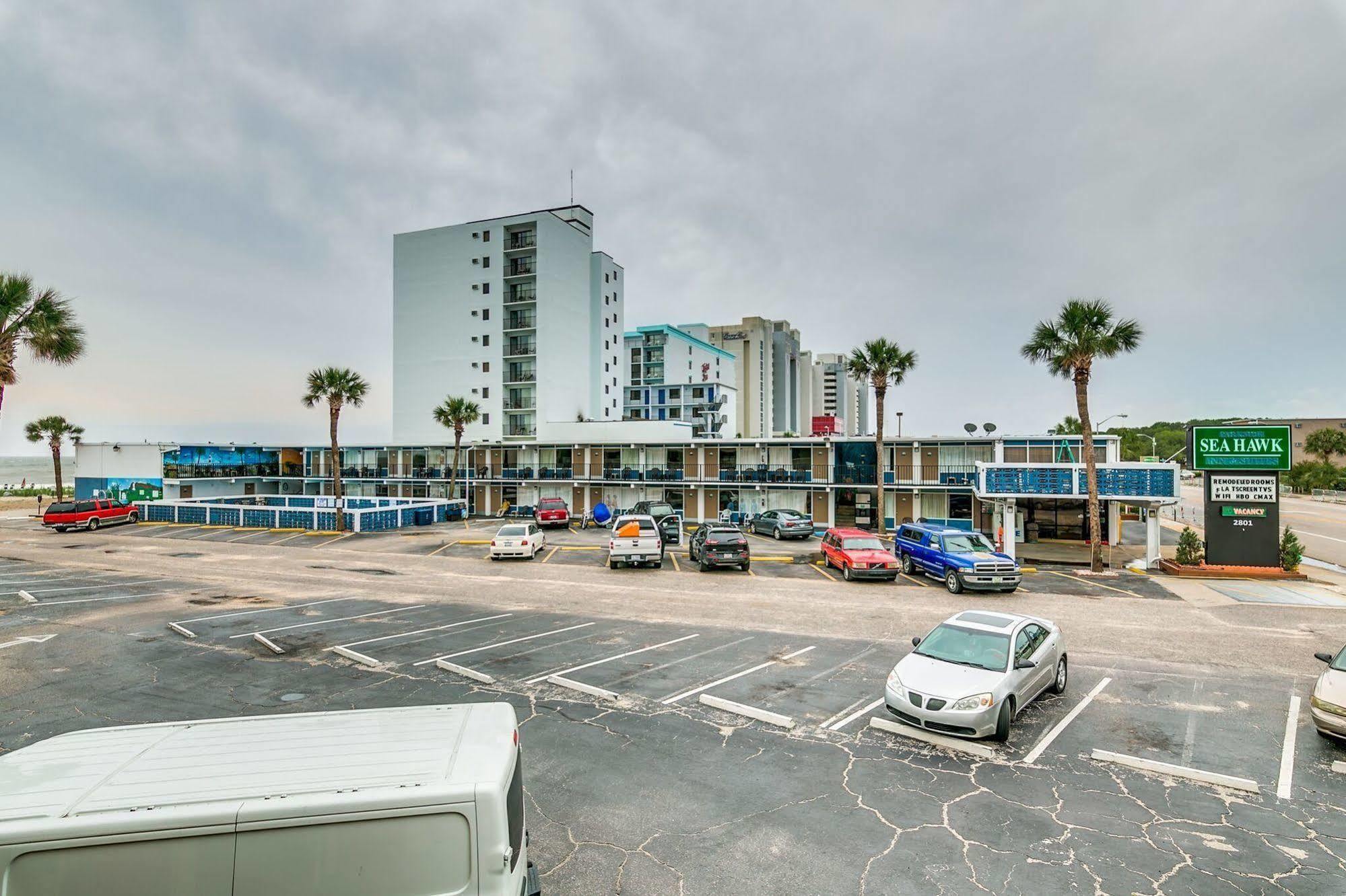 Sea Hawk Oceanfront Motel Myrtle Beach Exterior foto